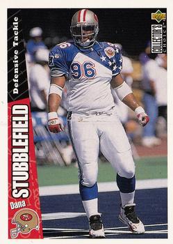 Dana Stubblefield San Francisco 49ers 1996 Upper Deck Collector's Choice NFL #372
